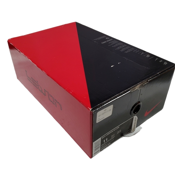 NIKE AIR MAX LEBRON XI 11 LOW ATOMIC ORANGE BASE - Picture 12 of 13